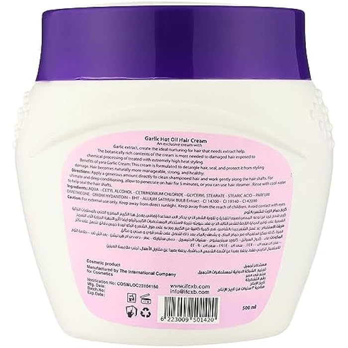 YARA HOT OIL CREAM GARLIC (1420) - Image 2